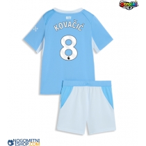 Otroški Nogometni dresi Manchester City Mateo Kovacic #8 Domači 2026-27 Kratek Rokav (+ Kratke hlače)